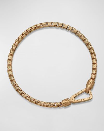 Marco Dal Maso Ulysses Box Chain Bracelet - Metallic