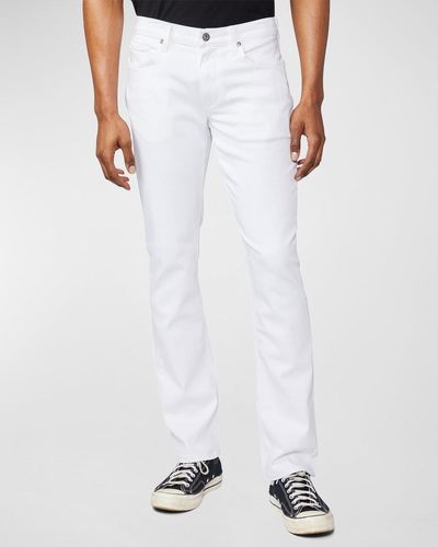 PAIGE Federal Slim-straight Jeans - White