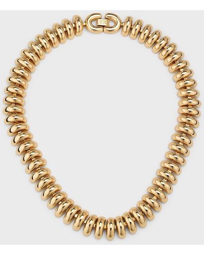 Kenneth Jay Lane Golden Chain Necklace - Metallic
