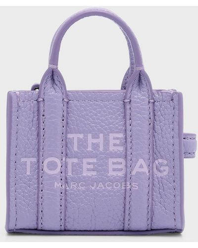 Marc Jacobs The Nano Tote Bag Charm - Purple