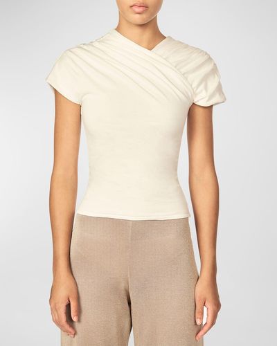 Interior The Tawny Crossover Top - White