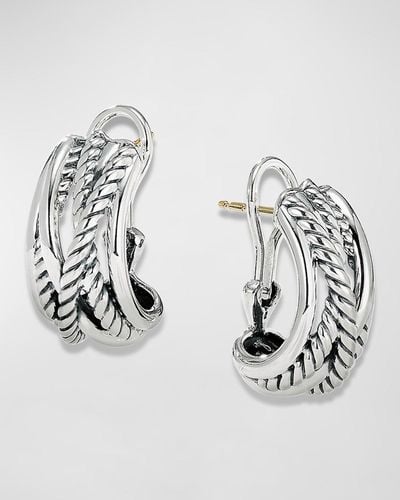 David Yurman Crossover Earrings - Metallic