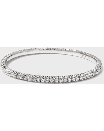 Picchiotti 18k White Gold Expandable Diamond Bracelet - Metallic