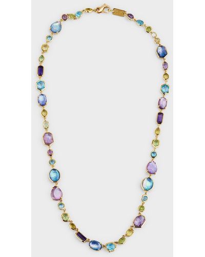 Ippolita 18k Rock Candy Necklace In Alpine - Multicolor