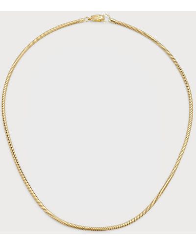 Marco Dal Maso 18k Yellow Gold Chain Necklace - Natural
