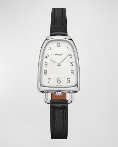 Hermès Galop D'hermes Watch, Medium Model, 32 Mm - White