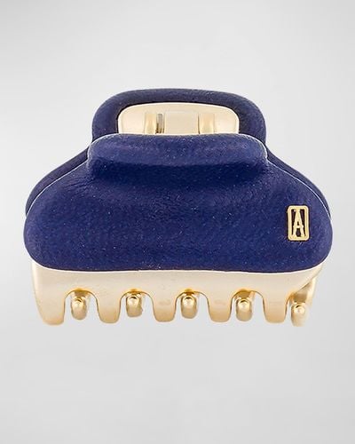 Alexandre De Paris Small Jaw Hair Clip - Blue