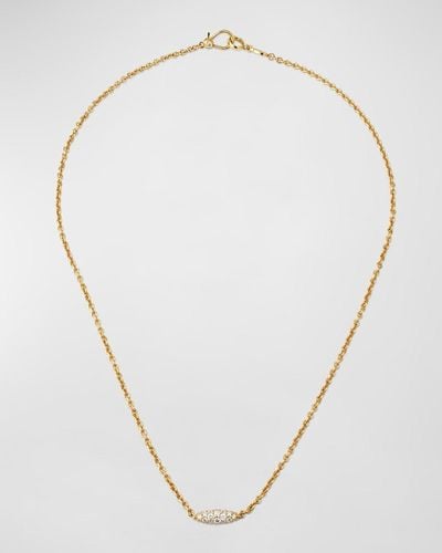 Paul Morelli Pipette & Linea 18K Diamond Necklace - Multicolor
