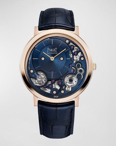 Piaget Altiplano 41mm Ultimate Automatic Watch - Blue
