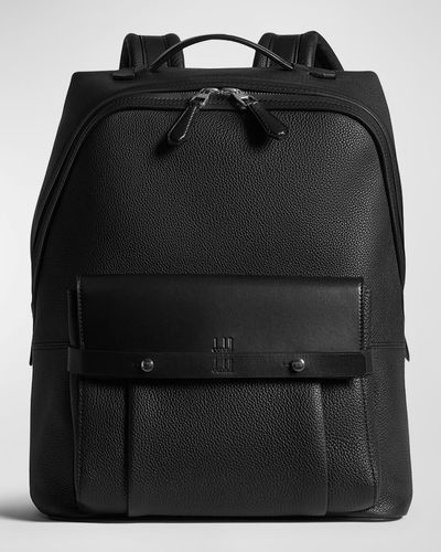 Dunhill 'A 1893 Harness Leather Backpack - Black