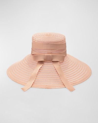 Eugenia Kim Mirabel Large-Brim Bucket Hat - Pink