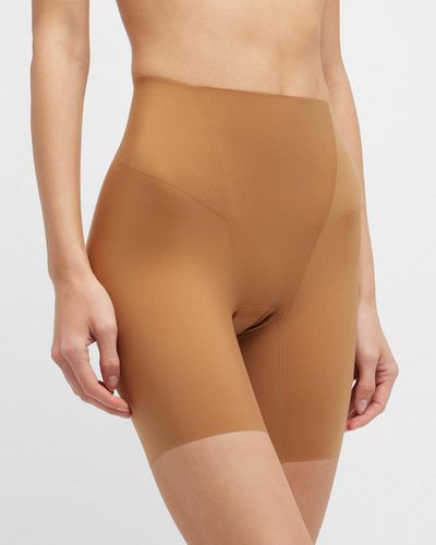 Commando High-Rise Zone Smoothing Shorts - Brown