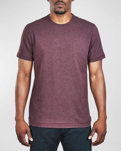 PUBLIC REC Solid Athletic T-Shirt - Purple