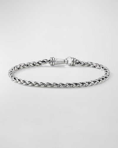 David Yurman Madison XL Oval Link Cable Bracelet Sterling Silver & 18k | QD  Jewelry