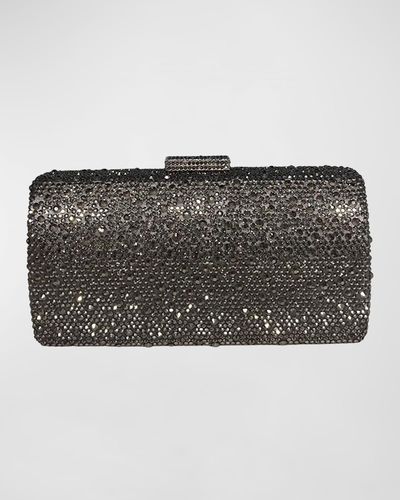 Serpui Ellen Crystal-Embellished Clutch Bag - Black