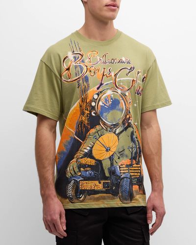 BBCICECREAM Graphic Cotton T-Shirt - Multicolor