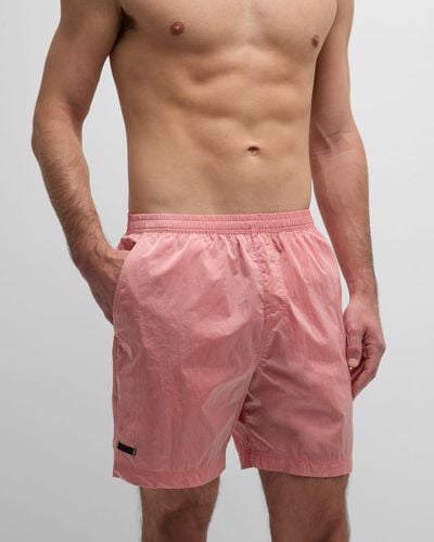 True Tribe Classic Nylon Shorts - Pink