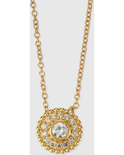 Miseno 18k Yellow Gold Diamond Marea Necklace - Metallic