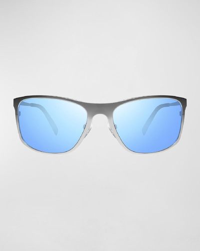 Revo Meridian Polarized Sunglasses - Blue
