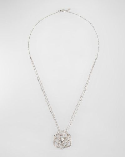 Piaget Rose Ajouree Necklace - White