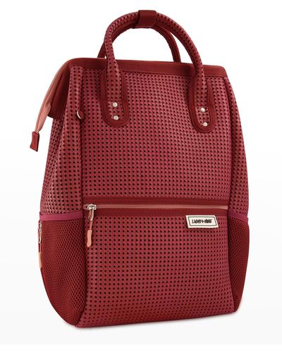 Light+Nine Kids' Checkered Little Miss Backpack Black