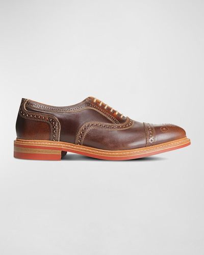 Allen Edmonds Strandmok Leather Oxford Shoes - Brown