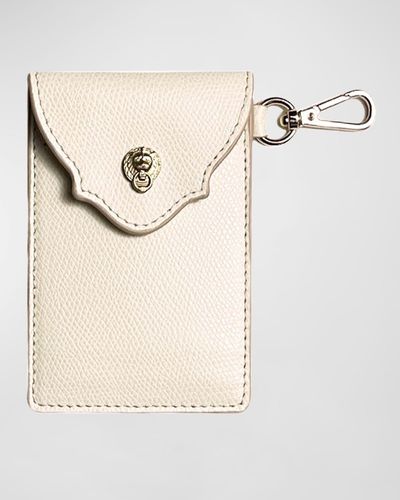 Bell'INVITO Keychain Card Case - Natural