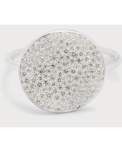 Ippolita Medium Flower Disc Ring - White