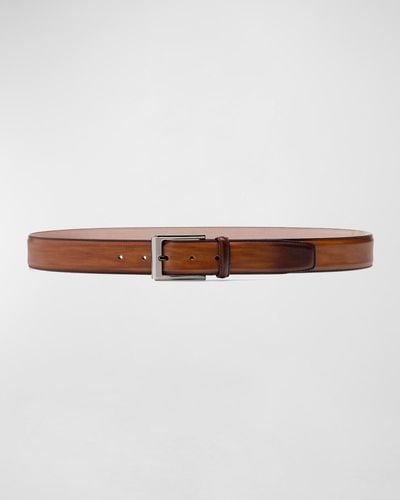Magnanni Vega Leather Belt - Brown