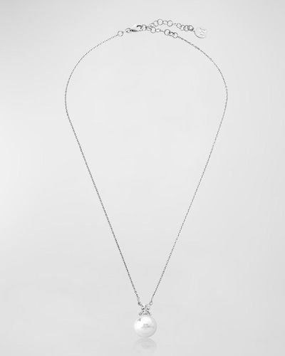 Majorica Selene Pearlescent Pendant Necklace - White