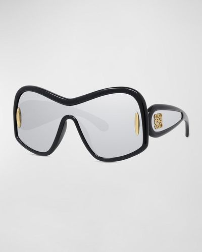 Loewe Anagram Nylon Shield Sunglasses - Multicolor