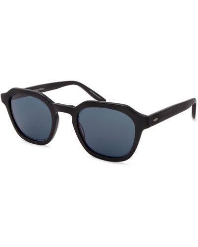 Barton Perreira Tucker Vintage Square Acetate Sunglasses - Blue