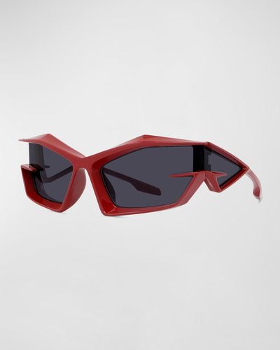 Givenchy Giv Cut Nylon Wrap Sunglasses - Multicolor