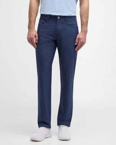 Peter Millar Eb66 5-pocket Performance Pants in Gray for Men