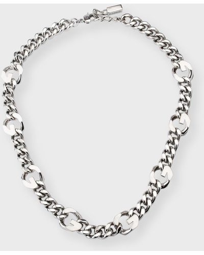 Givenchy G Chain Link Necklace - Metallic