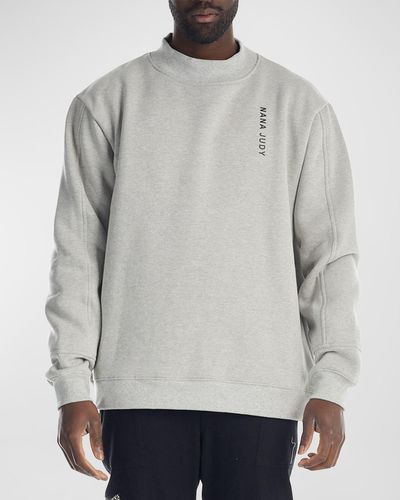 NANA JUDY Saint Premium Fleece Sweatshirt - Gray
