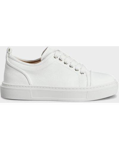 Christian Louboutin Adolon Donna Low-Lop Sneakers - White