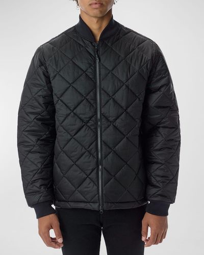 The Very Warm Light Quilted Puffer Jacket - Black