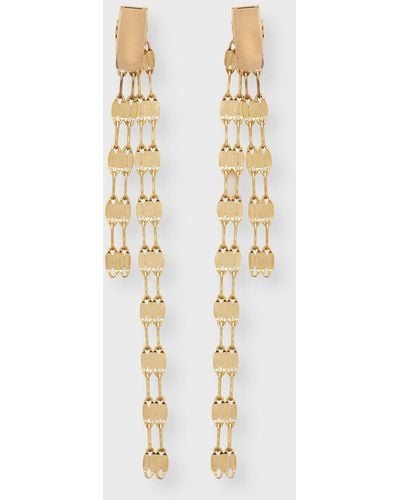 Lana Jewelry St Barts Linear Front And Back Earrings - Metallic