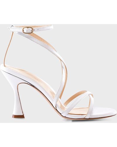 Marion Parke Lottie Leather Strappy Sandals - Natural