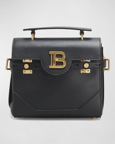 Balmain Bbuzz 23 Top-Handle Bag - Black