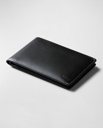 Bellroy Travel Bifold Wallet With Rfid Protection - Black