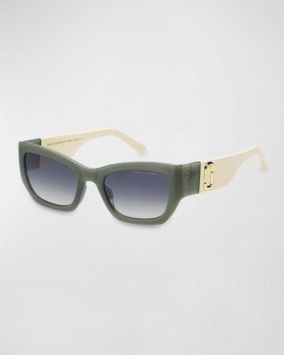 Marc Jacobs Marc 723S Propionate Cat-Eye Sunglasses - Metallic