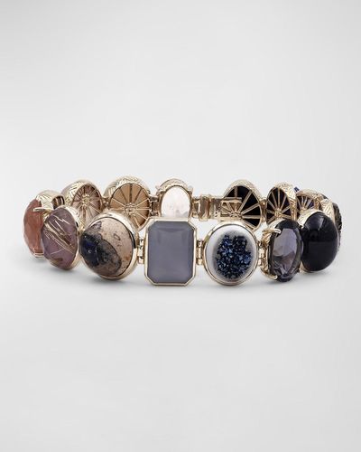 Stephen Dweck Multi-gemstone Titanium Bracelet - Multicolor