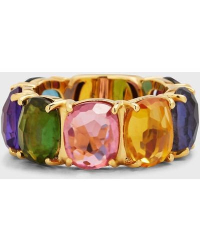 Marco Bicego 18k Yellow Gold Alta Mixed Gemstone Ring, Size 7 - Multicolor