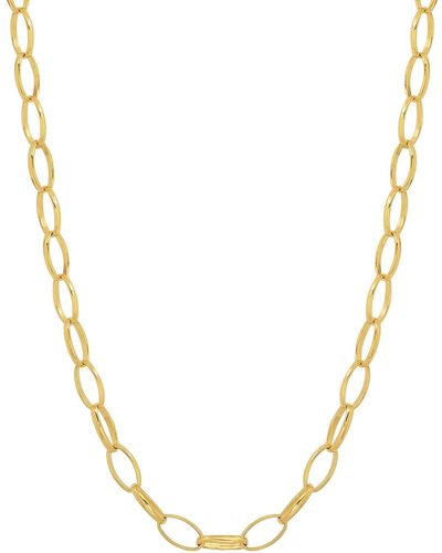 Jennifer Meyer 18k Small Edith Link Necklace - Metallic