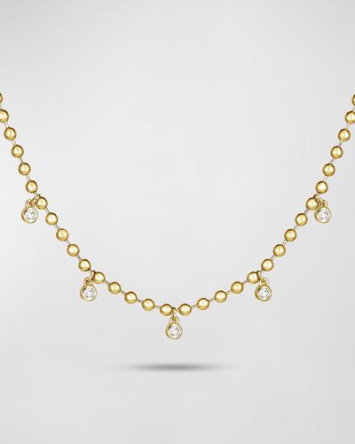 STONE AND STRAND Bedazzle Diamond Necklace - Natural