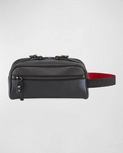 Christian Louboutin Blaster Leather Toiletry Bag - Multicolor