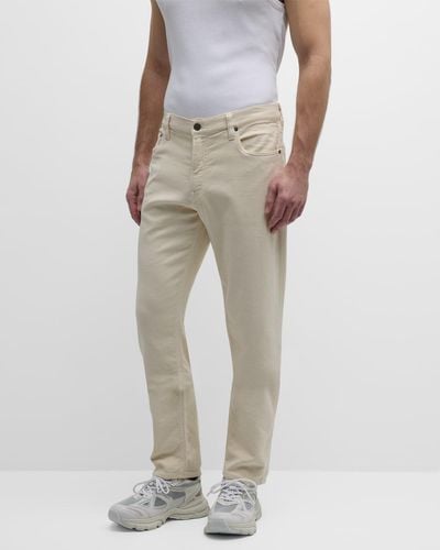 Citizens of Humanity Adler French Terry 5-pocket Pants - Natural