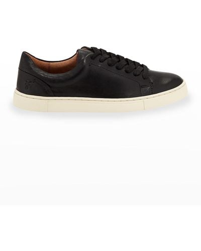 Frye black hotsell leather sneakers